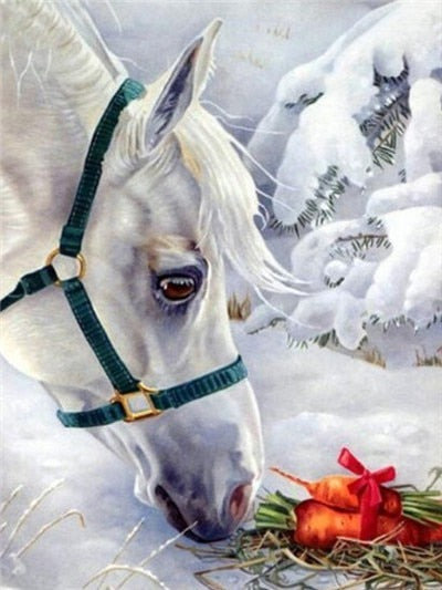 Sneeuw Paard